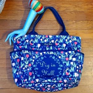 Draper james garden/diaper bag